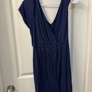 Elegant Navy Blue Jumpsuit
